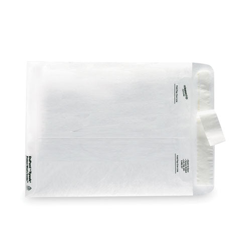 Image of Survivor® Lightweight 14 lb Tyvek Catalog Mailers, #10 1/2, Square Flap, Redi-Strip Adhesive Closure, 9 x 12, White, 50/Box