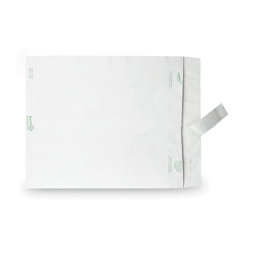 Image of Survivor® Lightweight 14 lb Tyvek Catalog Mailers, #13 1/2, Square Flap, Redi-Strip Adhesive Closure, 10 x 13, White, 50/Box