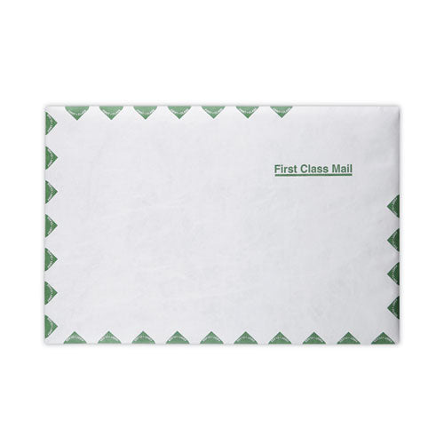Image of Survivor® Lightweight 14 lb Tyvek Catalog Mailers, First Class, #15, Square Flap, Redi-Strip Adhesive Closure, 10 x 15, White, 100/Box