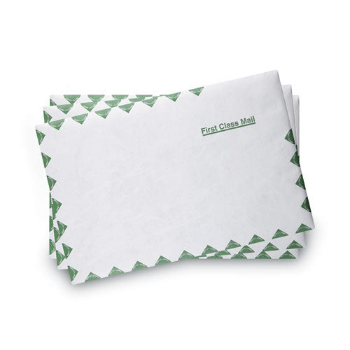 Image of Survivor® Lightweight 14 lb Tyvek Catalog Mailers, First Class, #15, Square Flap, Redi-Strip Adhesive Closure, 10 x 15, White, 100/Box