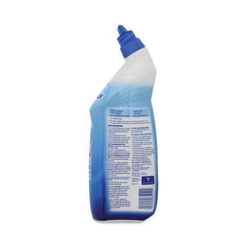 Image of LYSOL® Brand Toilet Bowl Cleaner With Hydrogen Peroxide, Ocean Fresh, 24 Oz Angle Neck Bottle, 2/pack, 4 Packs/carton
