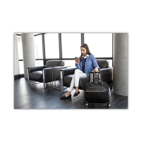 Image of Samsonite® Mobile Solution Mobile Office Case, Fits Devices Up to 15.6", Nylon, 16.5 x 7 x 15.5, Black