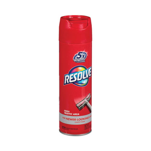 Image of RESOLVE® Foam Carpet Cleaner, Foam, 22 Oz Aerosol Spray, 12/carton
