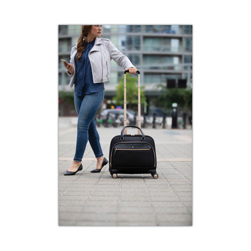 Image of Samsonite® Mobile Solution Mobile Office Case, Fits Devices Up to 15.6", Nylon, 16.5 x 7 x 15.5, Black