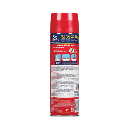 Image of RESOLVE® Foam Carpet Cleaner, Foam, 22 Oz Aerosol Spray, 12/carton