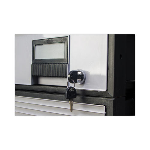 Image of Storex Archive Storage Drawers With Key Lock, Legal Files, 18.25" X 24" X 11.5", Black/gray