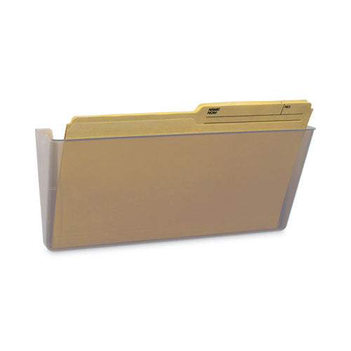 Image of Storex Wall File, Legal Size, 16" x 4" x 7", Clear