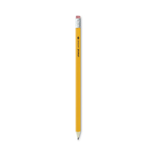 Image of Universal #2 Pre-Sharpened Woodcase Pencil, Hb (#2), Black Lead, Yellow Barrel, 24/pack