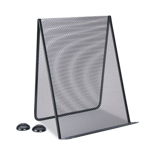 Image of Universal® Metal Mesh Document Holder Free Standing, 35 Sheet Capacity, Metal, Black
