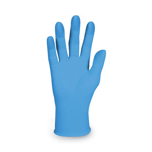 Image of KleenGuard G10 2PRO Nitrile Gloves, Blue, Large, 100/Box, 10 Boxes/Carton