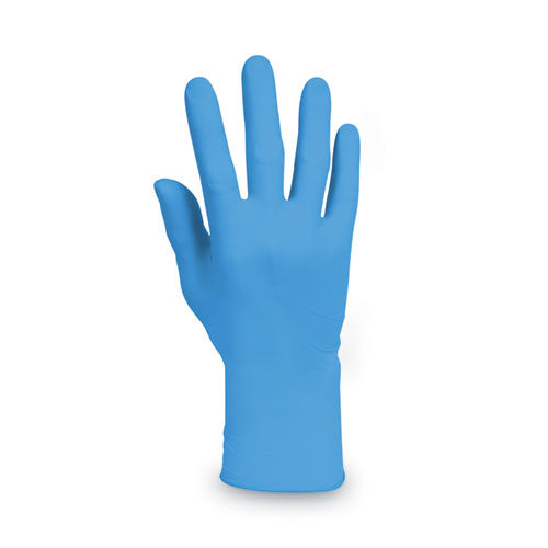 Image of KleenGuard G10 2PRO Nitrile Gloves, Blue, Large, 100/Box, 10 Boxes/Carton