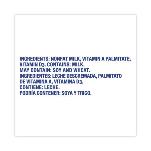 Image of Carnation® Instant Nonfat Dry Milk, Unsweetened, 22.75 Oz Canister, 4/Carton