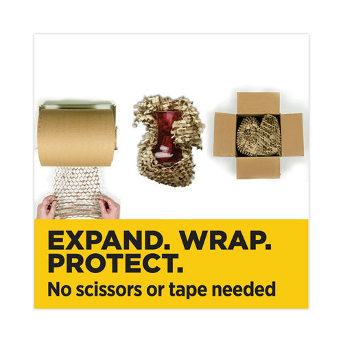 Image of Scotch Cushion Lock Protective Wrap, 12" X 1,000 Ft, Brown