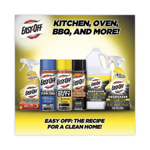 Image of EASY-OFF® Fume-Free Oven Cleaner, Lemon Scent 14.5 Oz Aerosol Spray, 12/carton