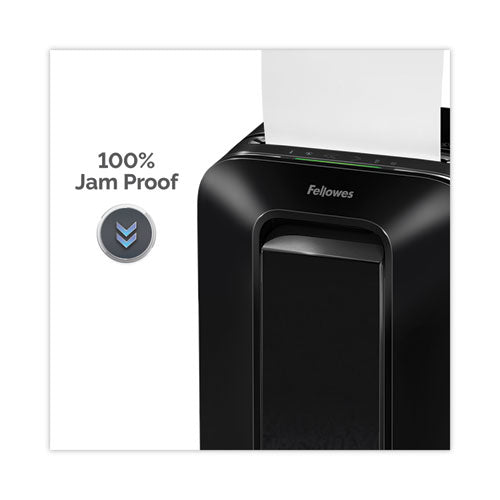 Image of Fellowes® Powershred Lx170 Cross-Cut Shredder, 12 Manual Sheet Capacity