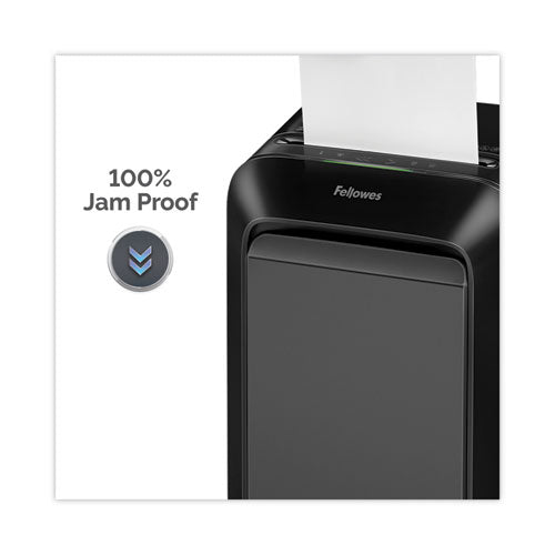 Image of Fellowes® Powershred Lx180 Cross-Cut Shredder, 16 Manual Sheet Capacity