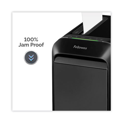 Image of Fellowes® Powershred Lx190 Cross-Cut Shredder, 20 Manual Sheet Capacity