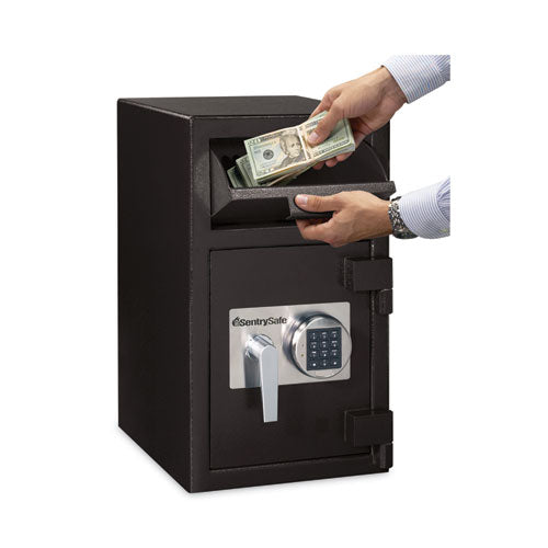Image of Sentry® Safe Digital Depository Safe, Extra Large, 1.3 Cu Ft, 14w X 15.6d X 24h, Black