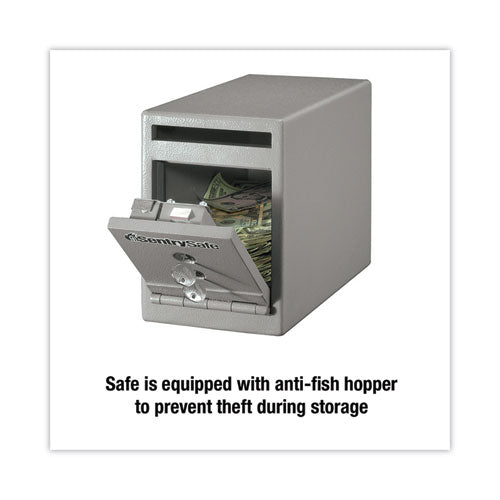 Image of Sentry® Safe Uc025k Safe, 0.23 Cu Ft, 6 X 12.3 X 8.5, Silver