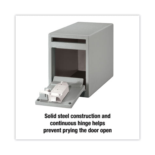 Image of Sentry® Safe Uc025k Safe, 0.23 Cu Ft, 6 X 12.3 X 8.5, Silver
