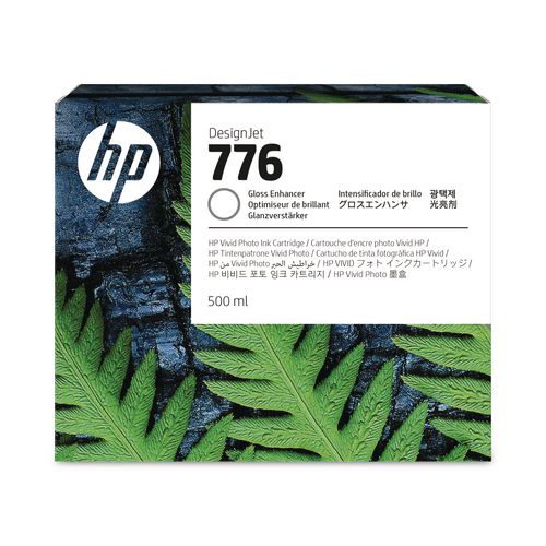 Image of HP HP 776 (1XB06A) Gloss Enhancer Original DesignJet Ink Cartridge