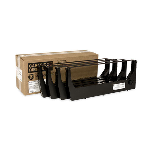 Image of TallyGenicom® 255661402 Ribbon, Black, 4/Pack