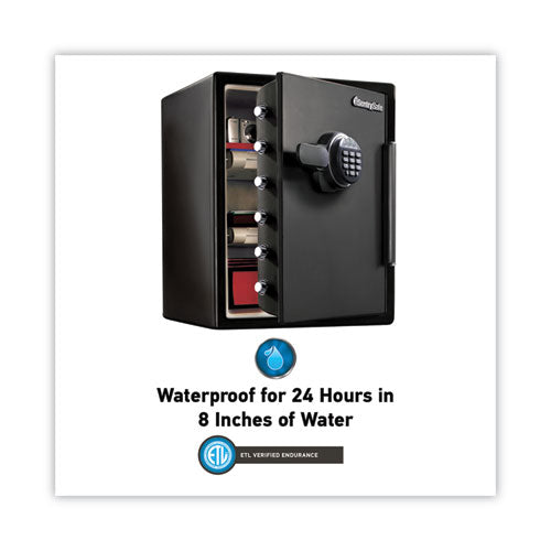 Image of Sentry® Safe Fire-Safe With Digital Keypad Access, 2 Cu Ft, 18.67w X 19.38d X 23.88h, Black