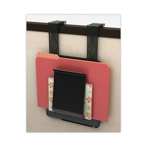 Image of deflecto® Stand Tall Wall File, Legal/Letter/Oversized Size, 9.25" x 10.63", Black
