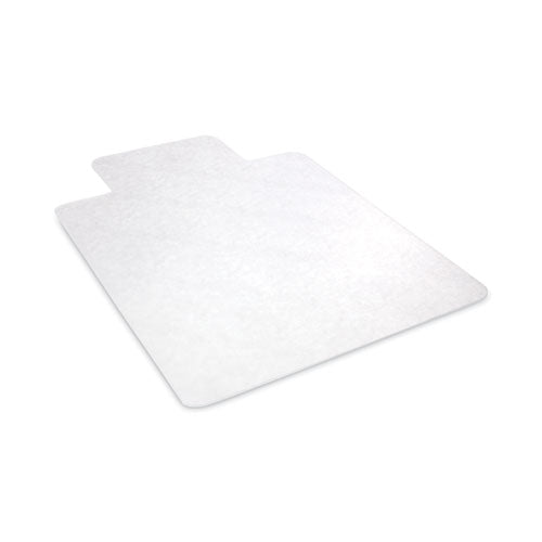 Image of deflecto® EconoMat All Day Use Chair Mat for Hard Floors, Flat Packed, 46 x 60, Lipped, Clear