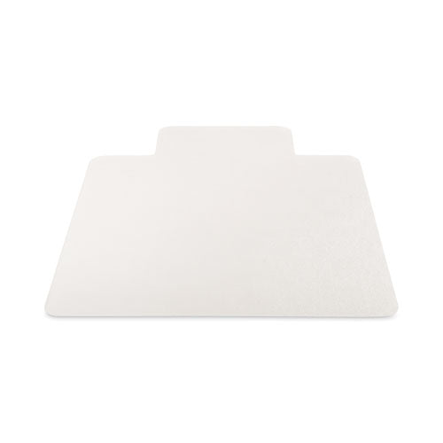 Image of deflecto® EconoMat All Day Use Chair Mat for Hard Floors, Flat Packed, 46 x 60, Lipped, Clear
