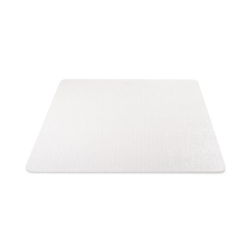 Image of deflecto® Duramat Moderate Use Chair Mat, Low Pile Carpet, Flat, 45 X 53, Rectangle, Clear