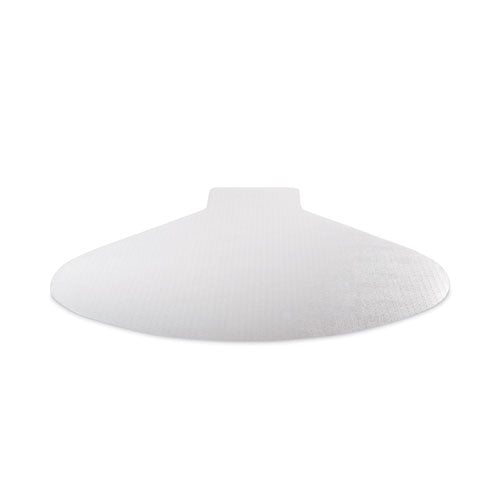 Image of deflecto® Supermat Frequent Use Chair Mat, Medium Pile Carpet, 60 X 66, L-Shape, Clear