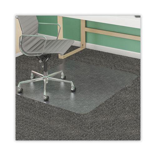 Image of deflecto® Supermat Frequent Use Chair Mat For Medium Pile Carpet, 36 X 48, Rectangular, Clear