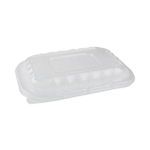Image of Pactiv Evergreen EarthChoice Entree2Go Takeout Container Vented Lid, 8.67 x 5.75 x 0.98, Clear, Plastic, 300/Carton