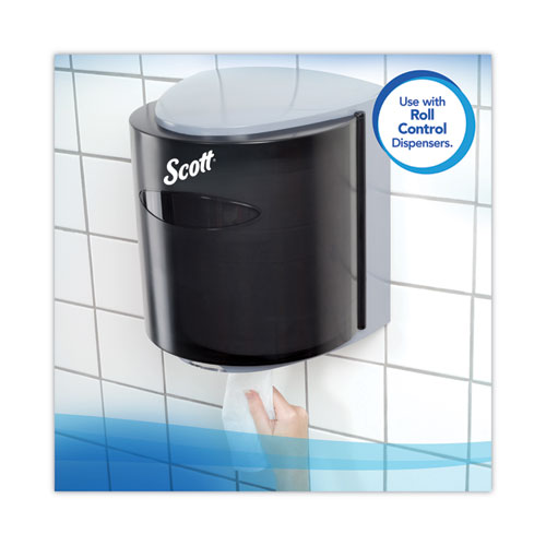 Image of Scott® Essential Roll Center-Pull Towels, 1-Ply, 8 x 12, White, 700/Roll, 6 Rolls/Carton