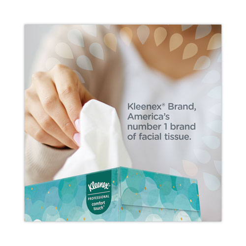Image of Kleenex® White Facial Tissue Junior Pack, 2-Ply, 48 Sheets/Box, 64 Boxes/Carton
