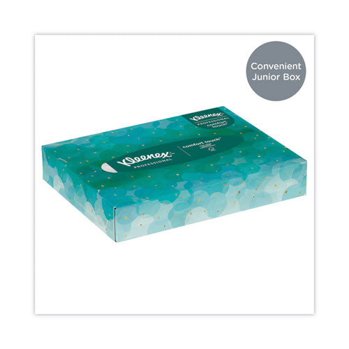 Image of Kleenex® White Facial Tissue Junior Pack, 2-Ply, 48 Sheets/Box, 64 Boxes/Carton
