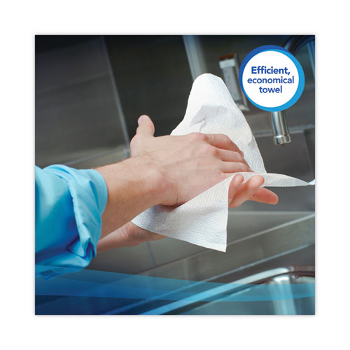Image of Scott® Essential Single-Fold Towels, Absorbency Pockets, 9.3 x 10.5, 250/Pack, 16 Packs/Carton