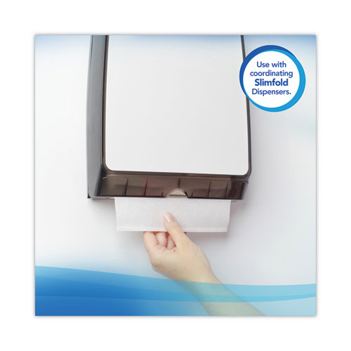 Image of Scott® Slimfold Towels, 1-Ply, 7.5 x 11.6, White, 90/Pack, 24 Packs/Carton