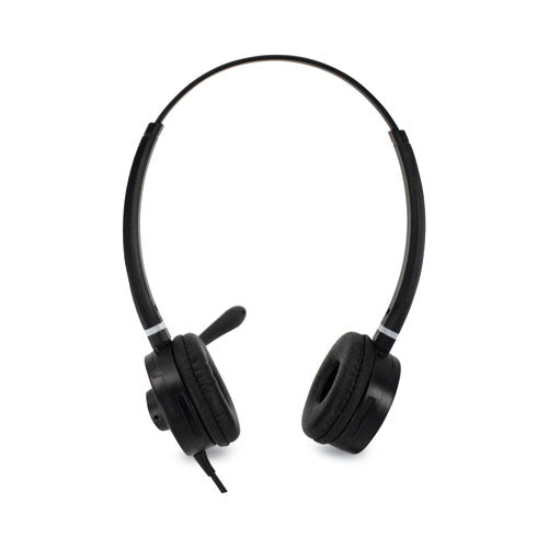 Image of Spracht HS-WD-USB-2 Binaural Over The Head Headset, Black