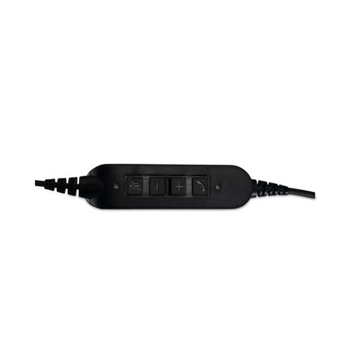 Image of Spracht HS-WD-USB-1 Monaural Over The Head Headset, Black