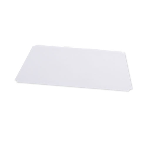 Image of Alera® Shelf Liners For Wire Shelving, Clear Plastic, 36w X 24d, 4/pack