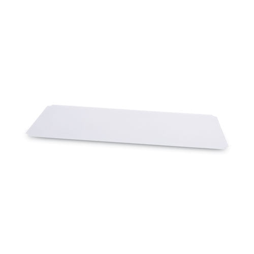 Image of Alera® Shelf Liners For Wire Shelving, Clear Plastic, 48w X 18d, 4/pack