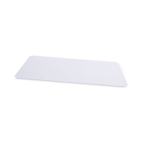 Image of Alera® Shelf Liners For Wire Shelving, Clear Plastic, 48w X 24d, 4/pack