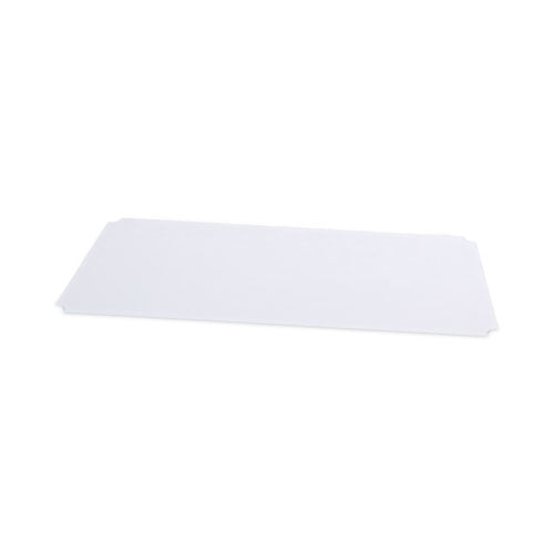 Image of Alera® Shelf Liners For Wire Shelving, Clear Plastic, 36w X 18d, 4/pack