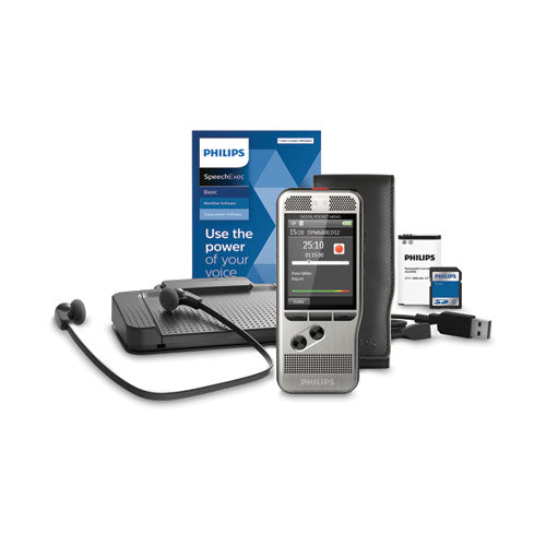 Image of Philips® Pocket Memo Dictation/transcription Kit, Foot Control