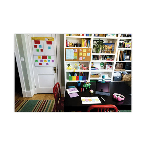 Image of Post-it® Dry Erase Sheets, Laminate Film Surface, 7" x 11.3", White, 3/Pack