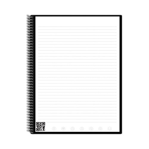 Image of Rocketbook Core Smart Notebook, Medium/College Rule, Teal Cover, (16) 11 x 8.5 Sheets