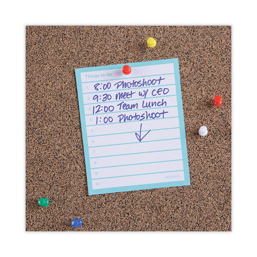 Image of Universal® Tech Cork Board, 24" x 18", Brown Surface, Black Aluminum Frame