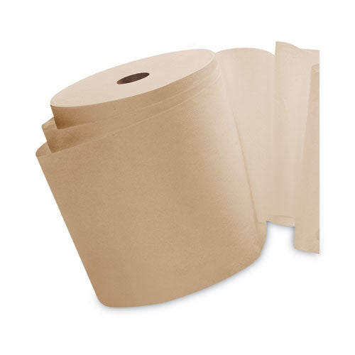 Image of Scott® Essential Hard Roll Towels for Business, 1-Ply, 8" x 800 ft, 1.5" Core, Natural, 12 Rolls/Carton